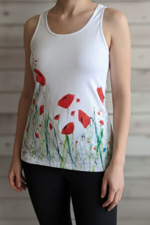 T-Shirt "Summer Poppy Field"
