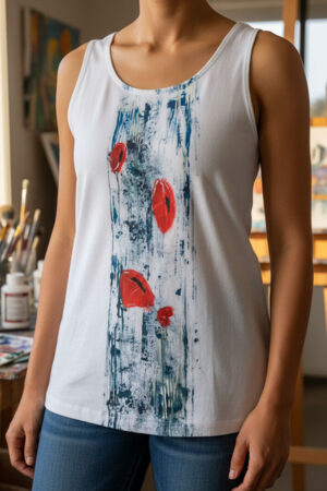 Canotta Donna "Poppy Symphony"