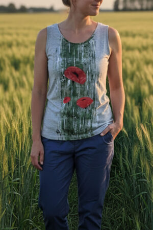 Canotta "Forest Path e Poppies" 