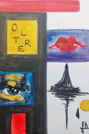 Acquerello "Oltre"